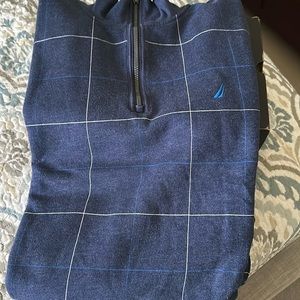 Nautica 3/4 zip sweat shirt